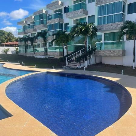 コンデMar E Sol Residencial 2 Quartos C Ar Condicionado,500 Metros Da Praia De Jacumaアパートメント エクステリア 写真