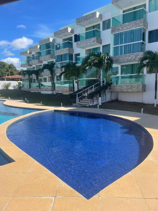 コンデMar E Sol Residencial 2 Quartos C Ar Condicionado,500 Metros Da Praia De Jacumaアパートメント エクステリア 写真