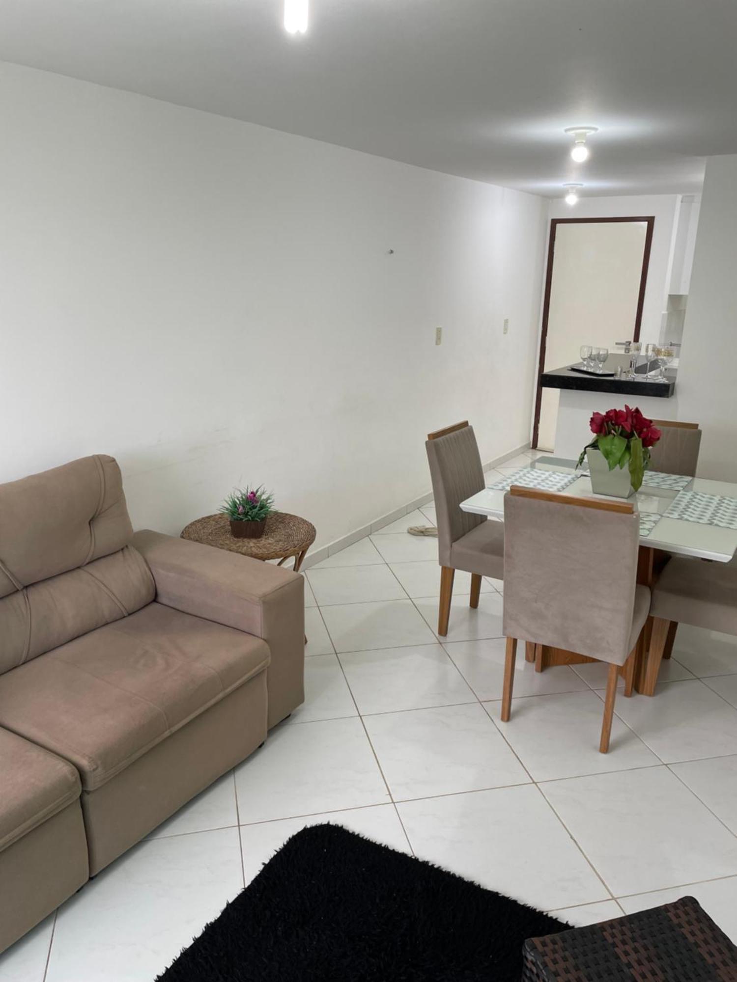 コンデMar E Sol Residencial 2 Quartos C Ar Condicionado,500 Metros Da Praia De Jacumaアパートメント エクステリア 写真