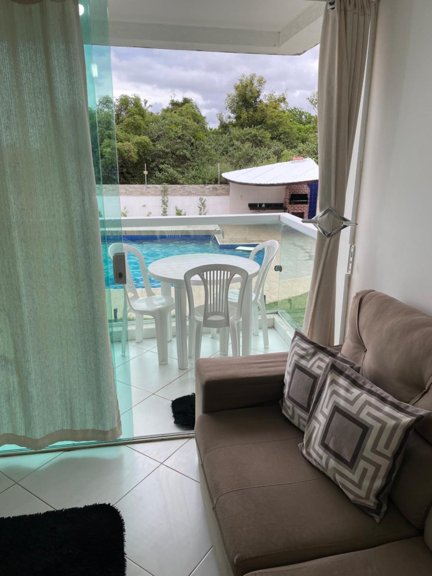 コンデMar E Sol Residencial 2 Quartos C Ar Condicionado,500 Metros Da Praia De Jacumaアパートメント エクステリア 写真