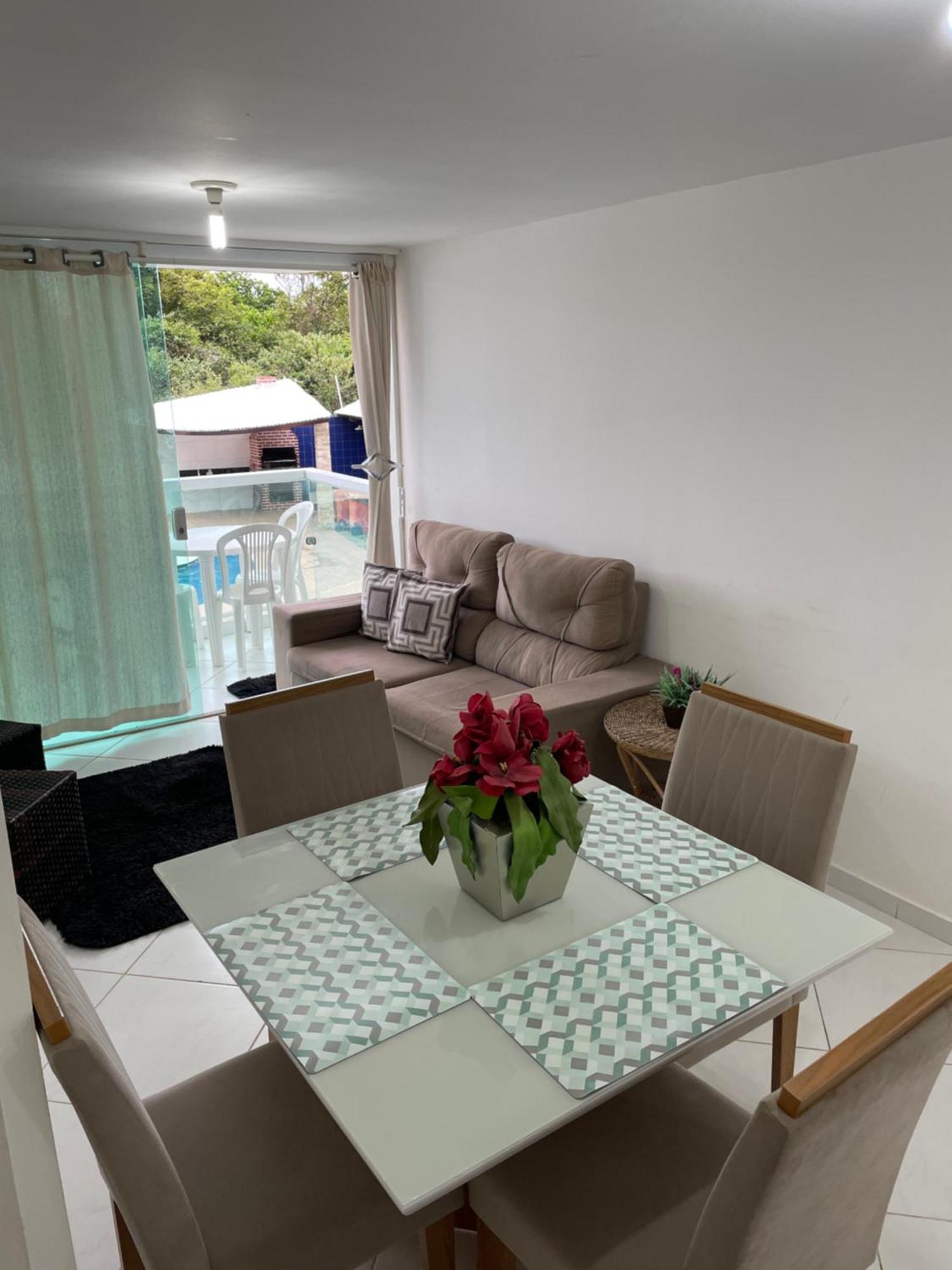 コンデMar E Sol Residencial 2 Quartos C Ar Condicionado,500 Metros Da Praia De Jacumaアパートメント エクステリア 写真