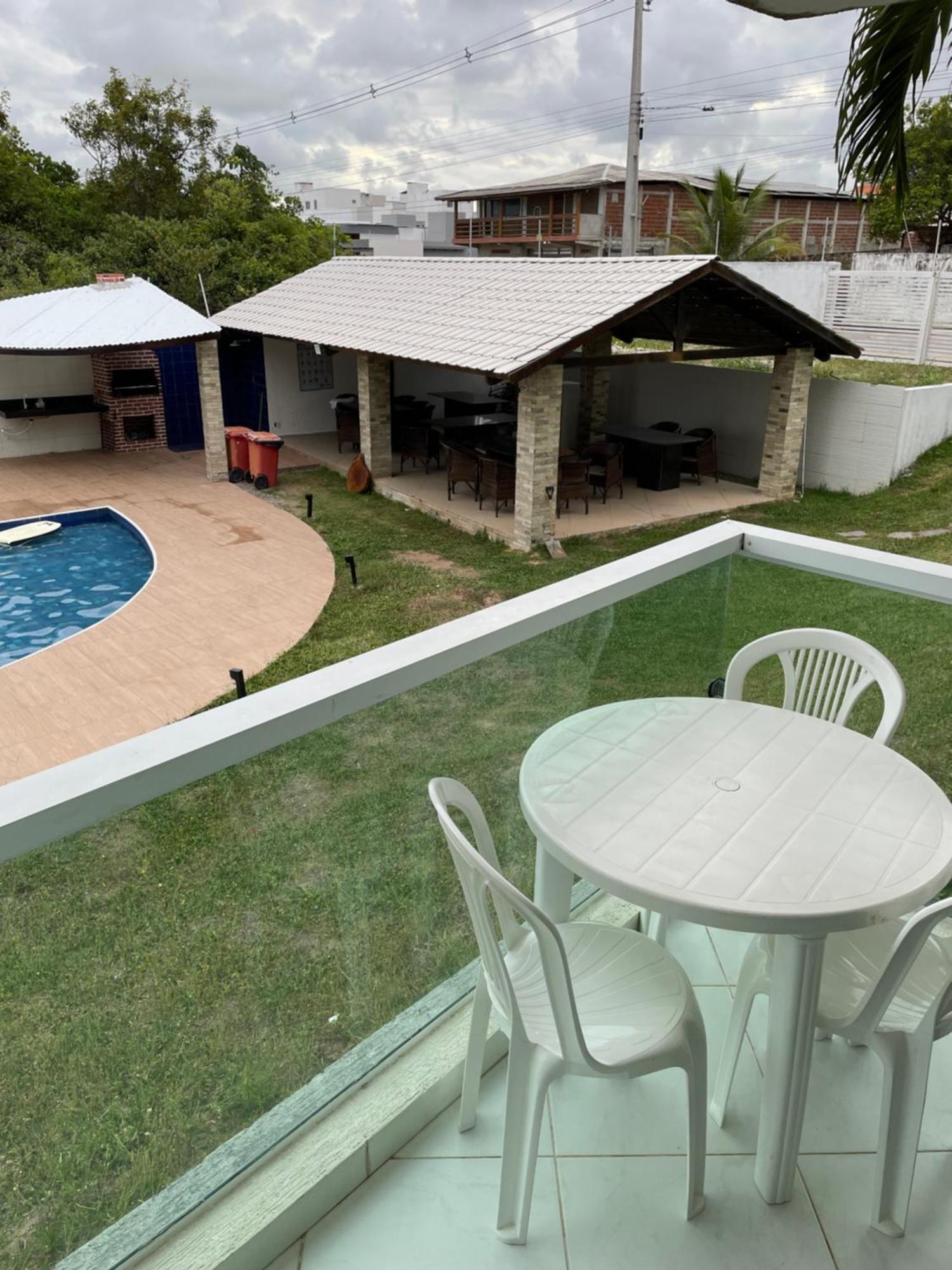コンデMar E Sol Residencial 2 Quartos C Ar Condicionado,500 Metros Da Praia De Jacumaアパートメント エクステリア 写真