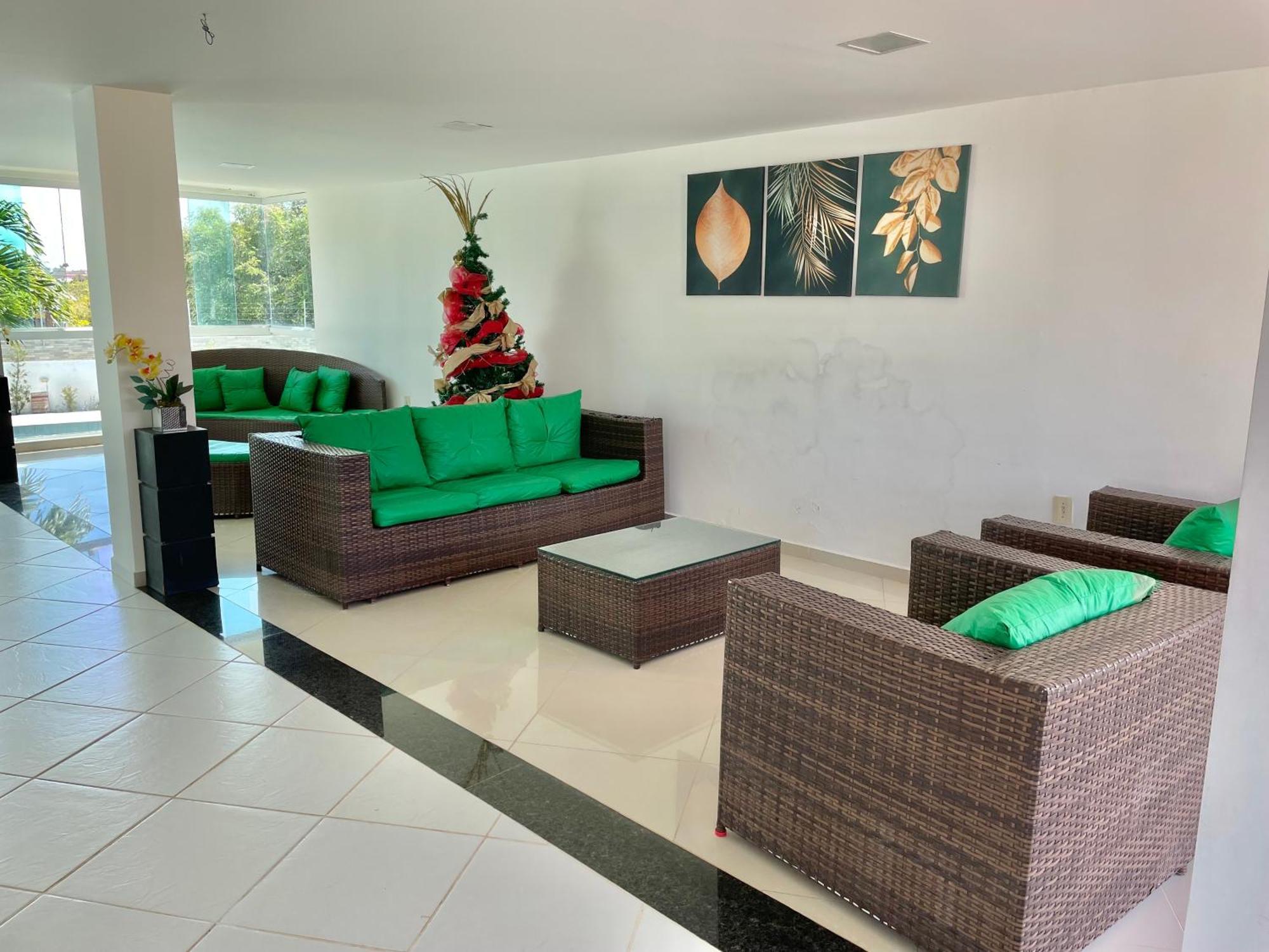 コンデMar E Sol Residencial 2 Quartos C Ar Condicionado,500 Metros Da Praia De Jacumaアパートメント エクステリア 写真