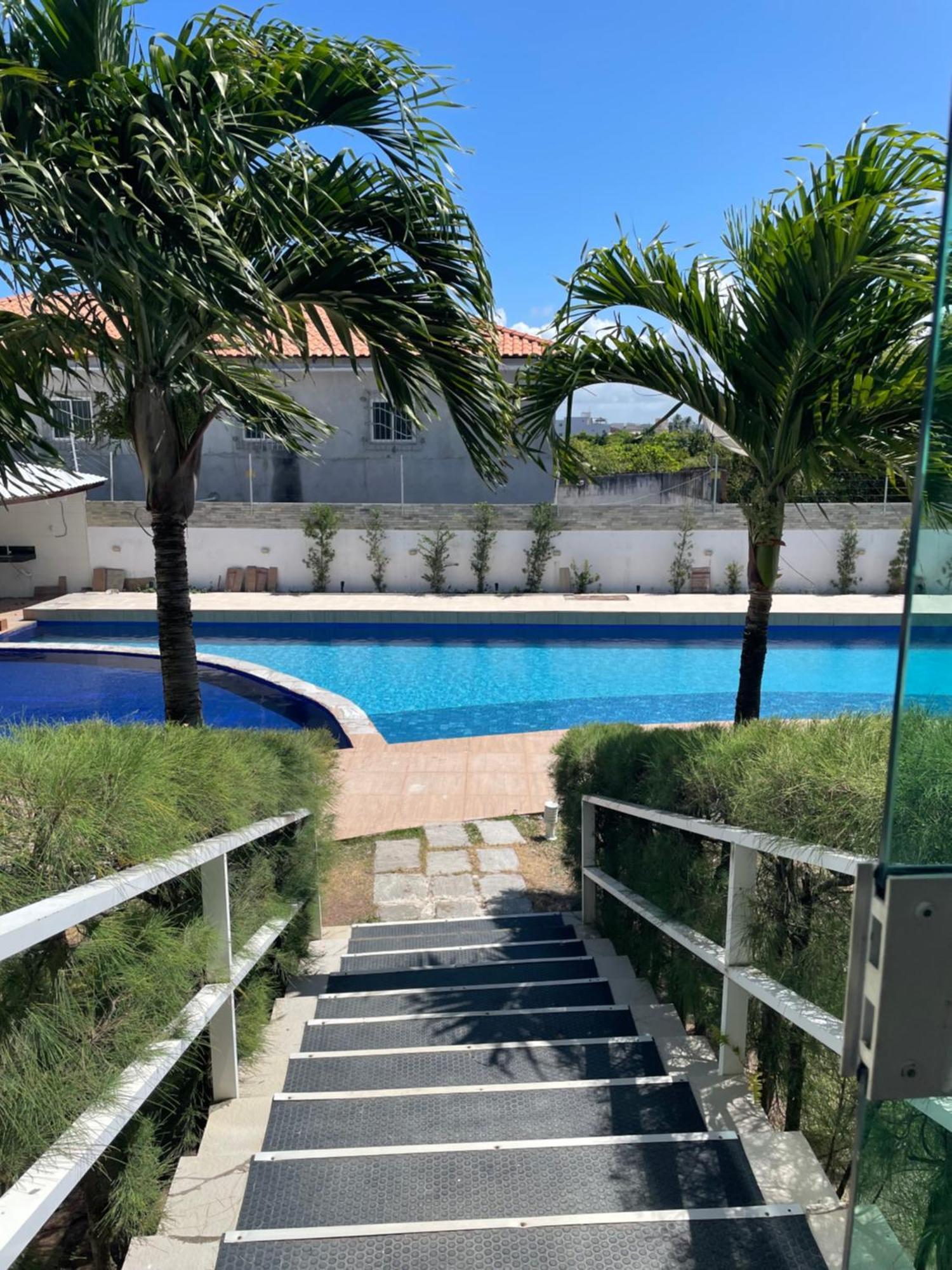 コンデMar E Sol Residencial 2 Quartos C Ar Condicionado,500 Metros Da Praia De Jacumaアパートメント エクステリア 写真